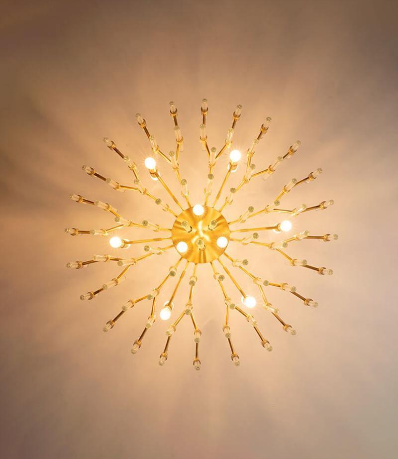 Regal Brass Chandelier