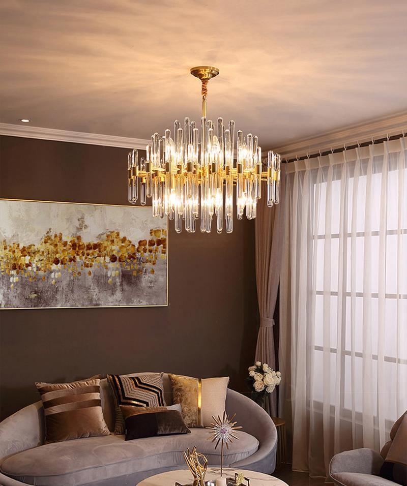 Regal Brass Chandelier