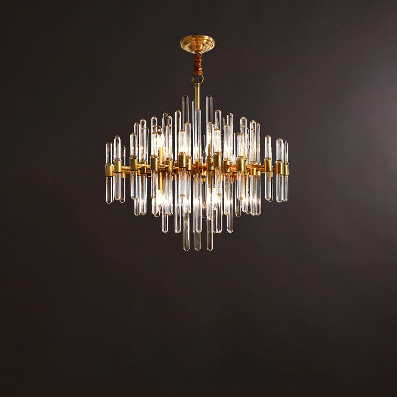 Regal Brass Chandelier