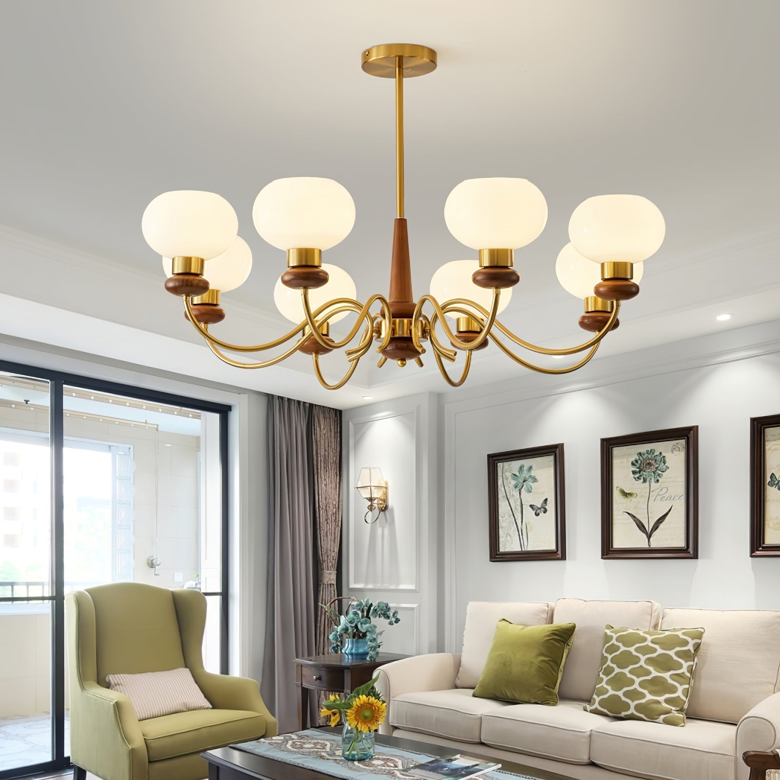 Regency Globe Chandelier - ZozHome