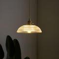 Ribbed Spiral Pendant Light - ZozHome