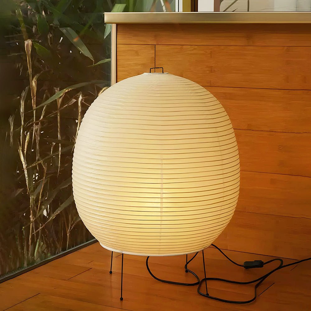 Rice Paper Lantern Table Lamp - ZozHome