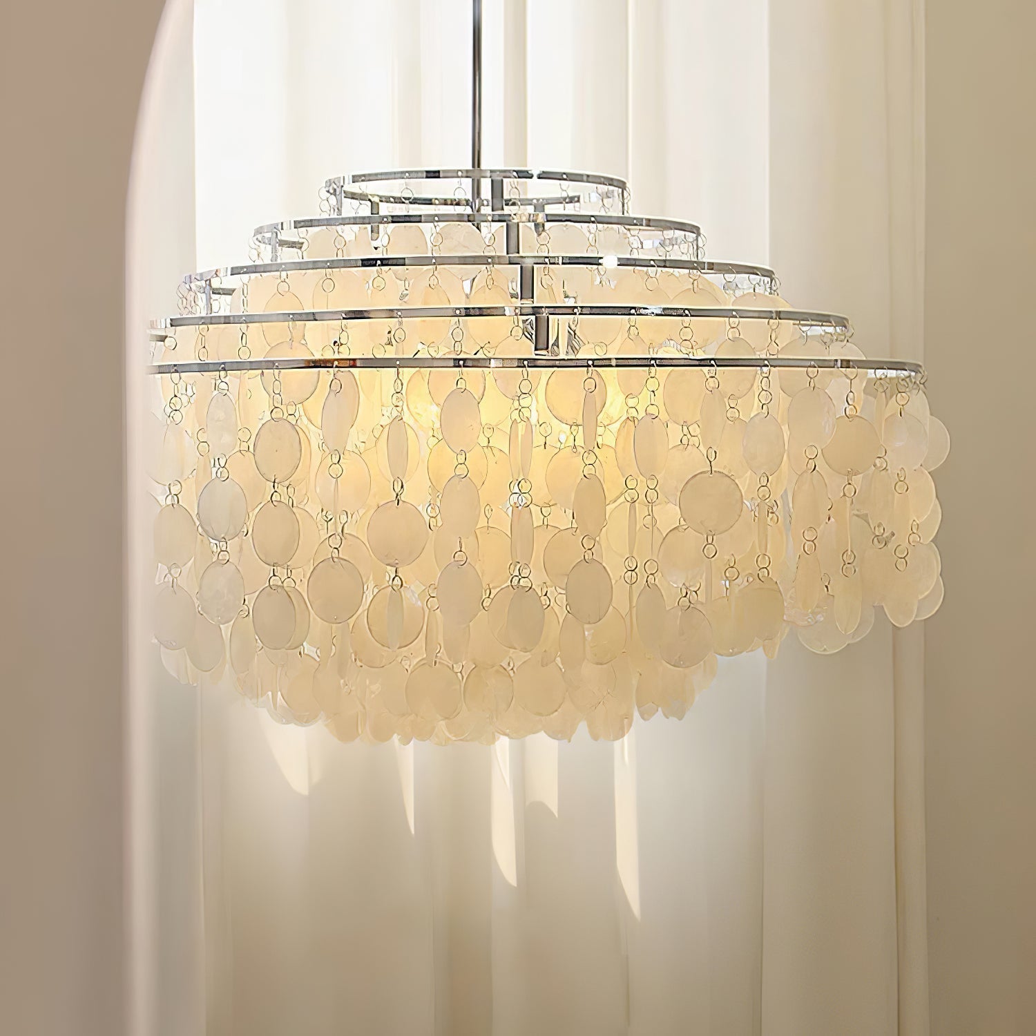 Riley Shell Chandelier