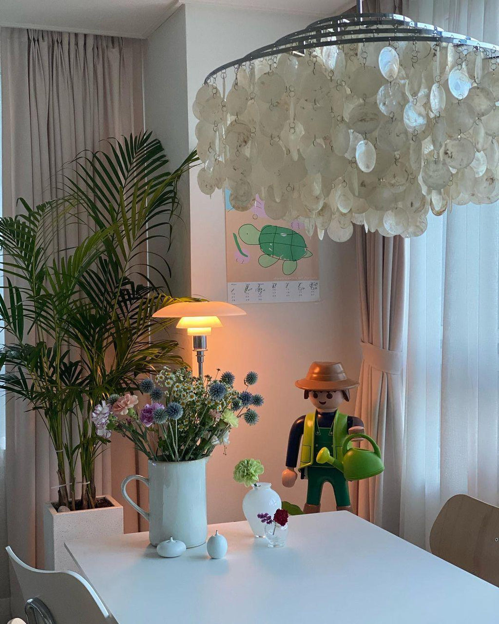 Riley Shell Chandelier