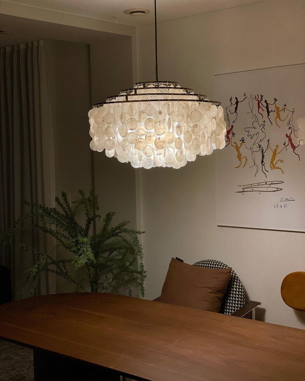 Riley Shell Chandelier