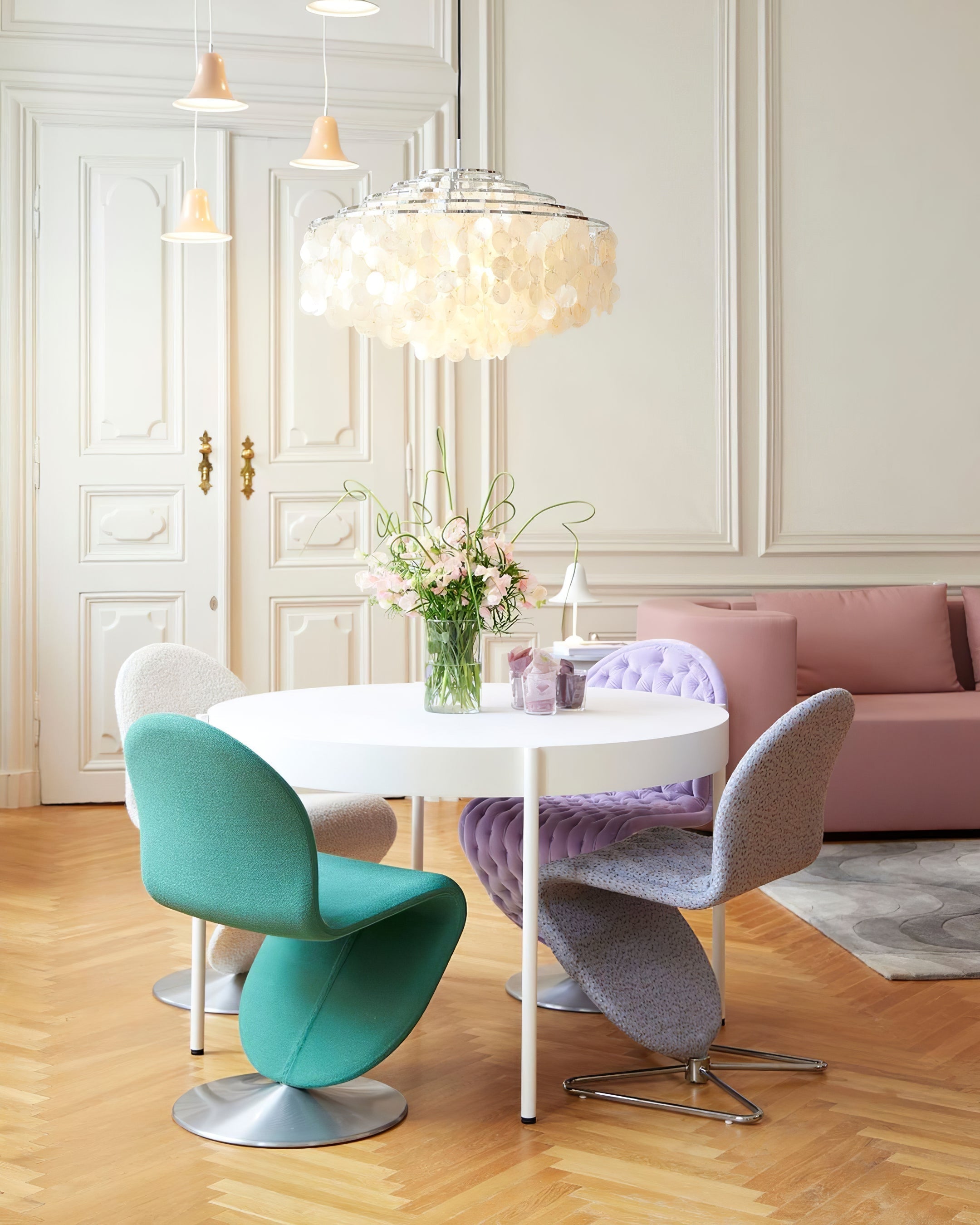 Riley Shell Chandelier