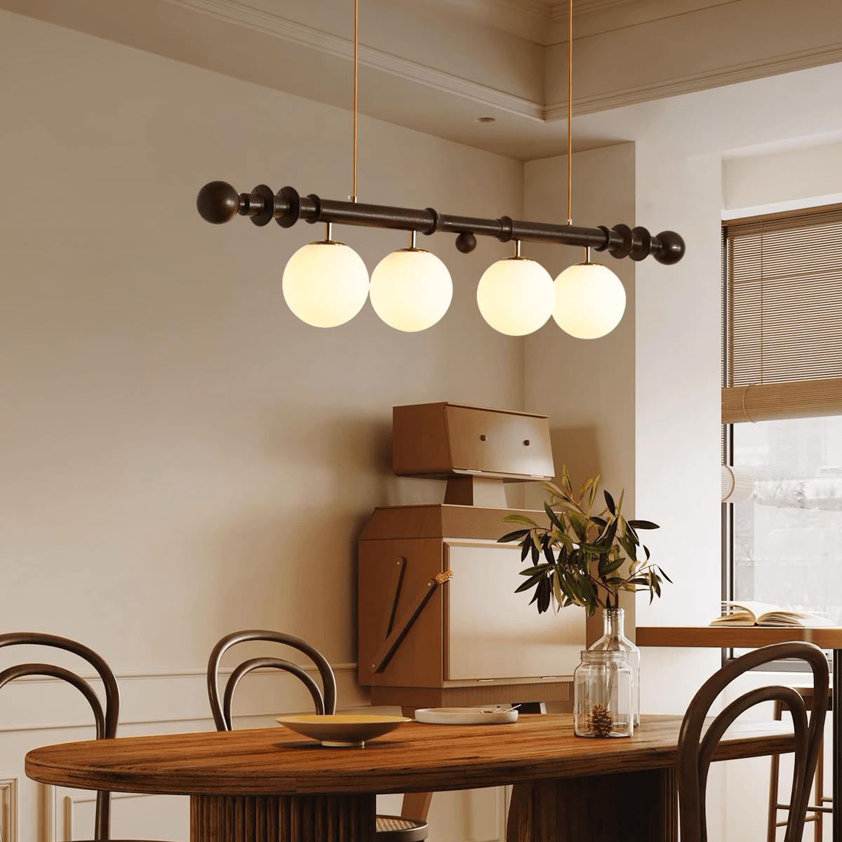 Roman Bean Chandelier - ZozHome