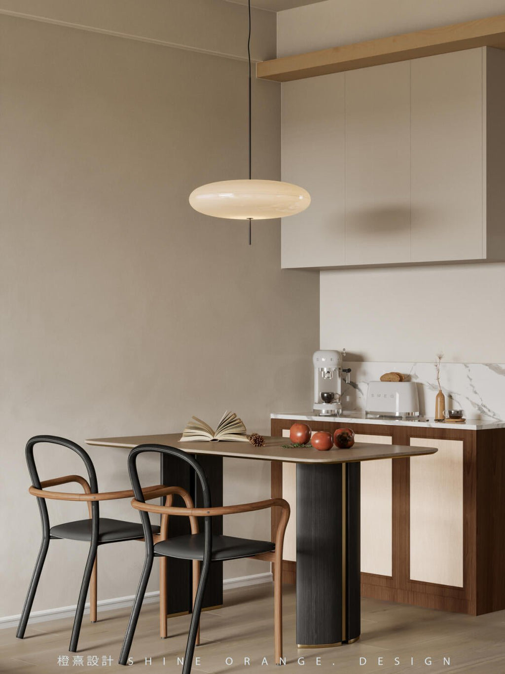 Rough Stone Pendant Lamp