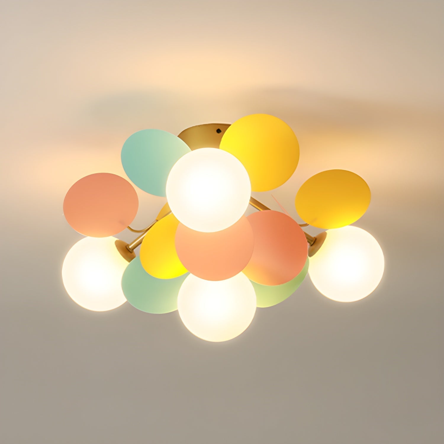 Round Macaron Ceiling Lamp - ZozHome