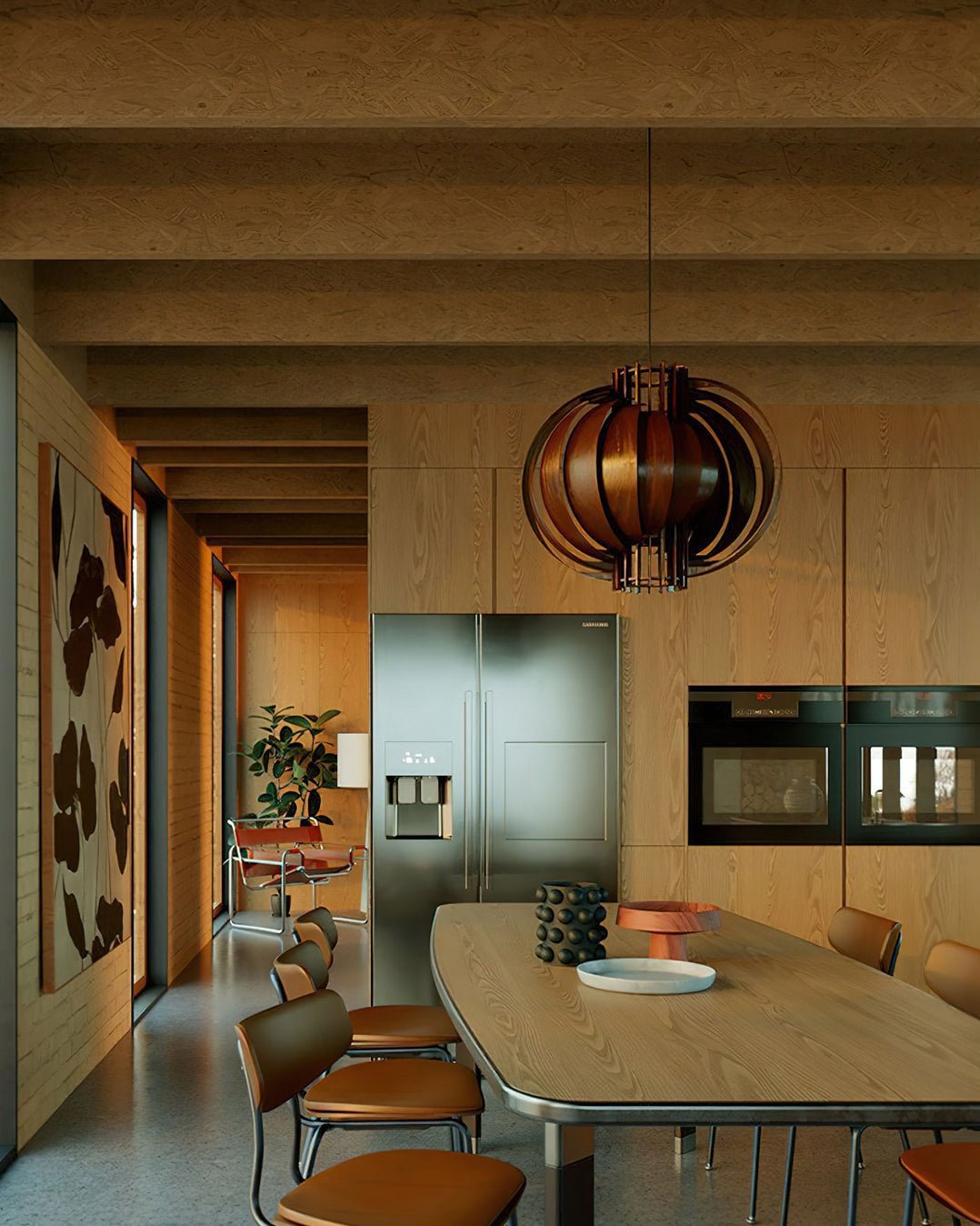 Saturn Ring Pendant Light