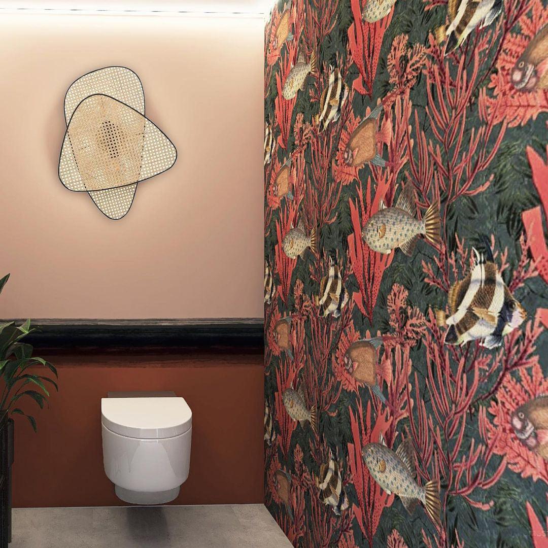 Screen Cannage Sconce