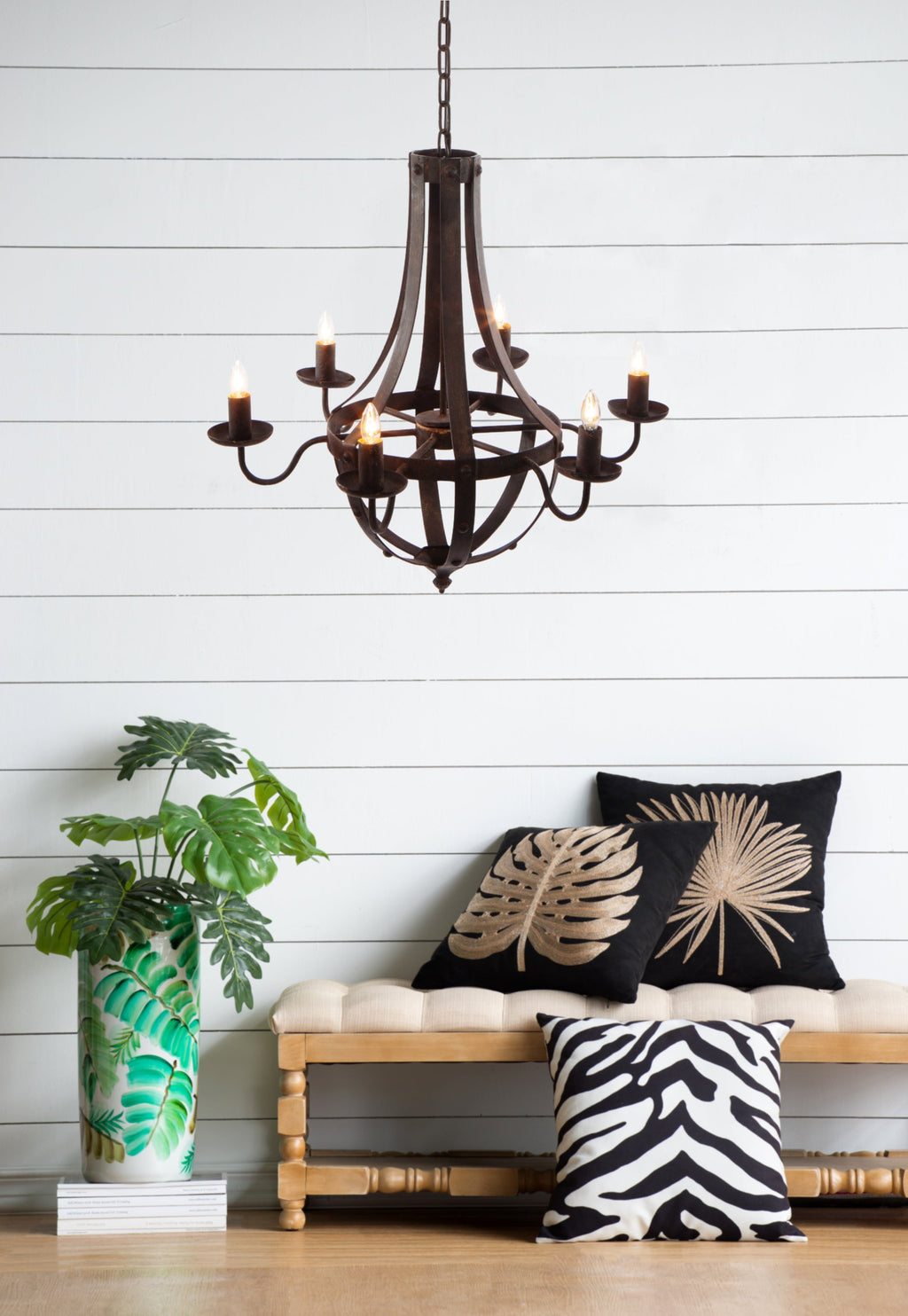 Sierra Industrial Chandelier