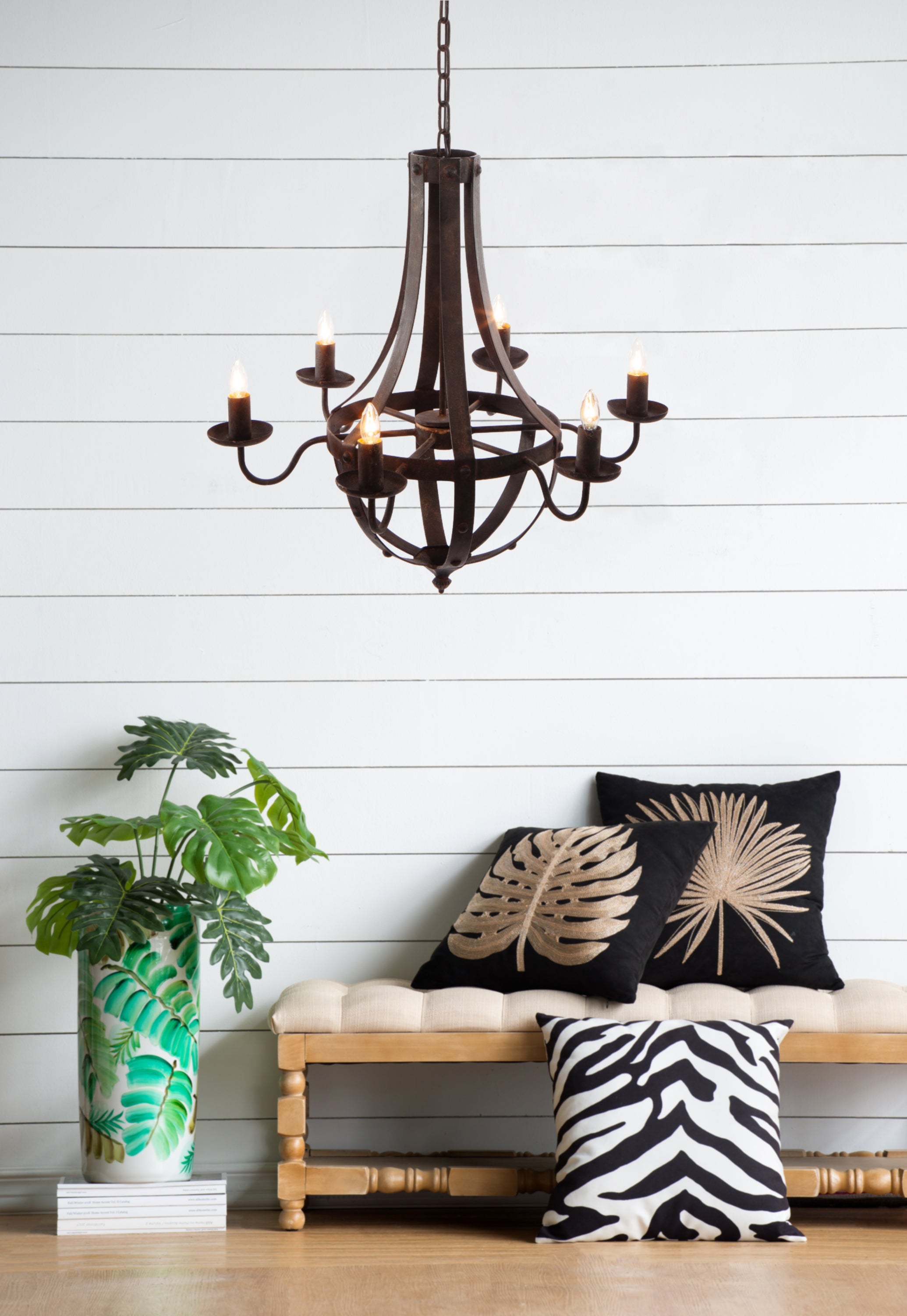 Sierra Industrial Chandelier
