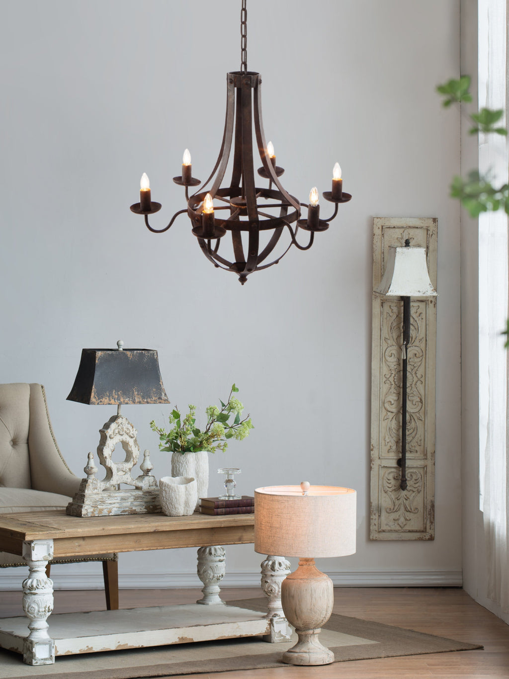 Sierra Industrial Chandelier