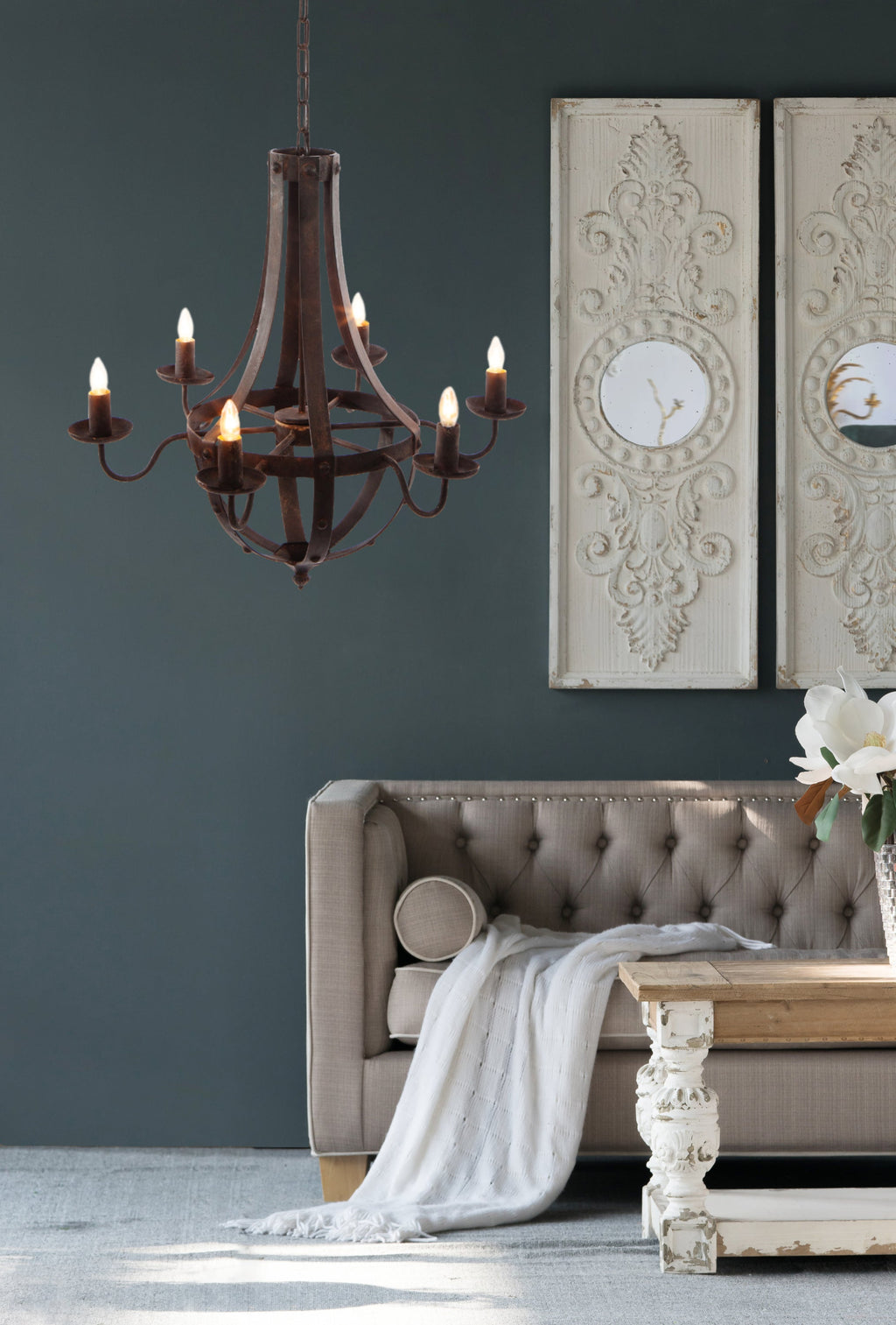 Sierra Industrial Chandelier