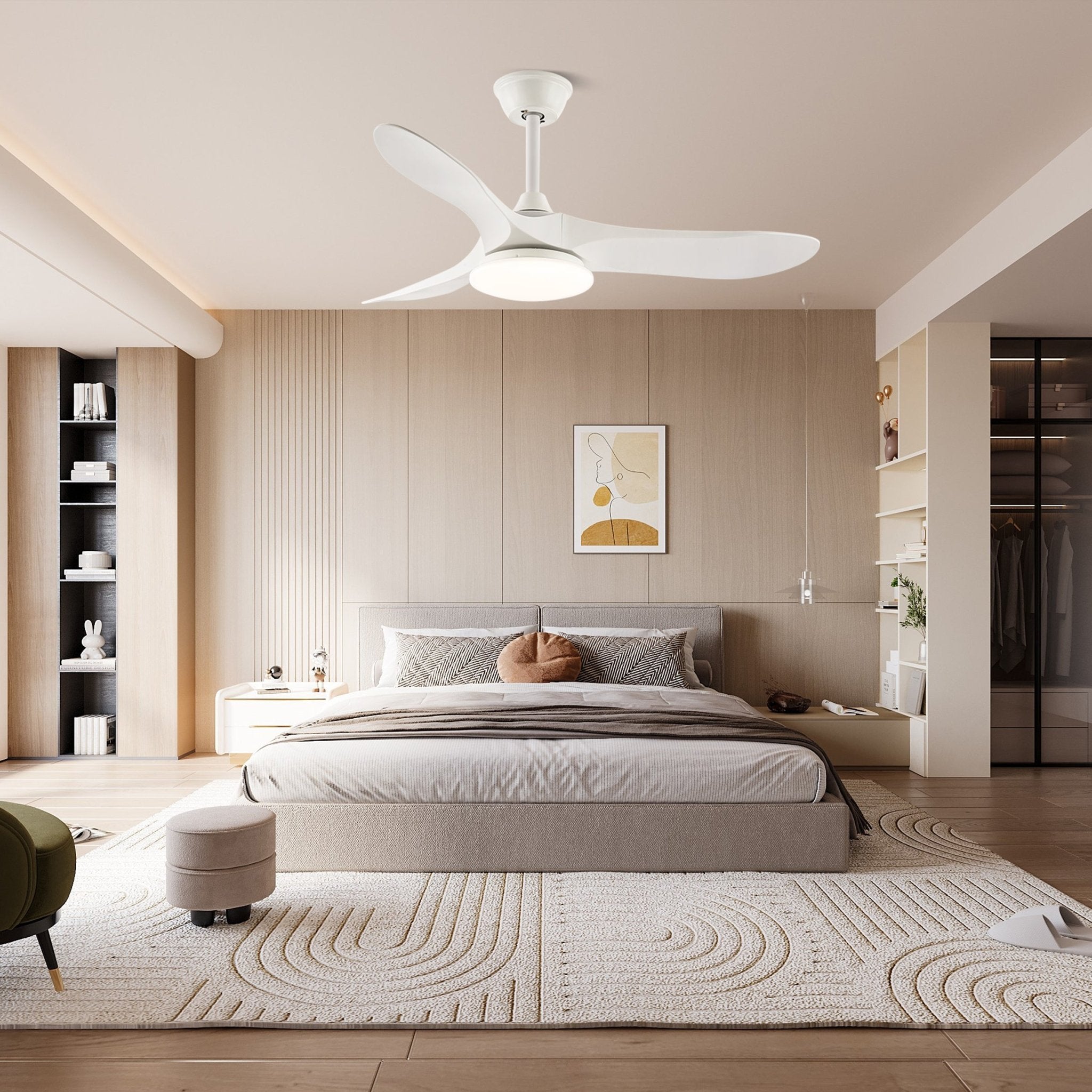 Solace Breeze Ceiling Fan Light - ZozHome