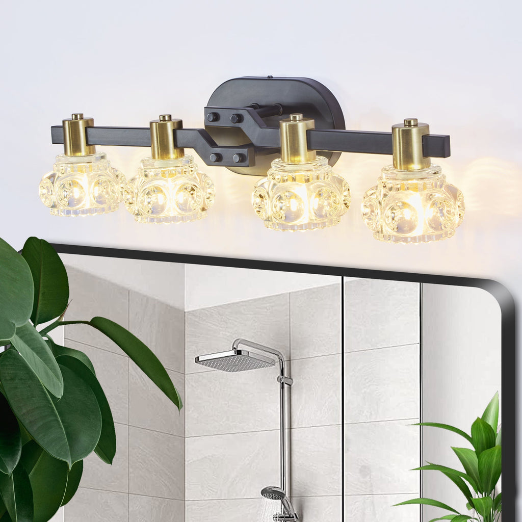 Solara Crystal Vanity Light