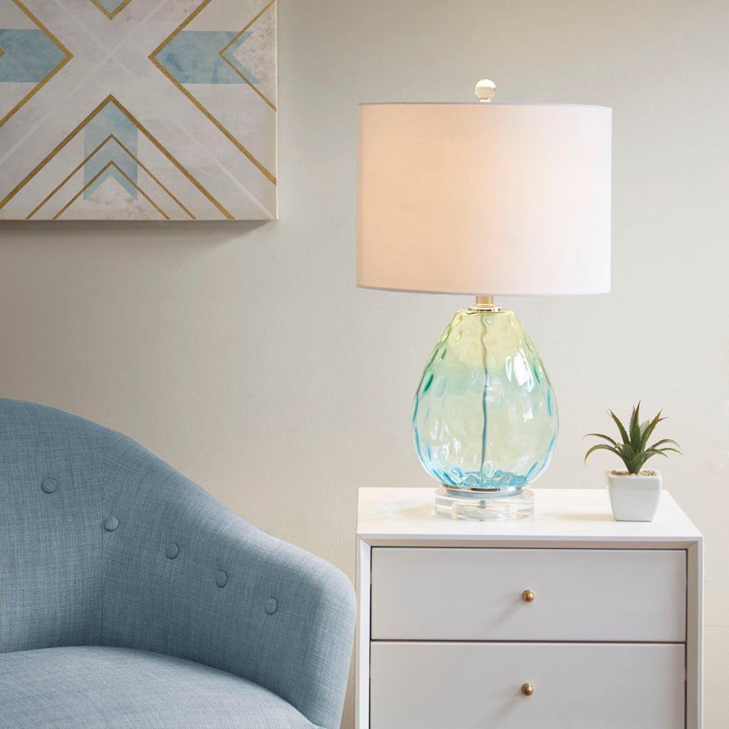 Solara Ombre Glass Table Lamp