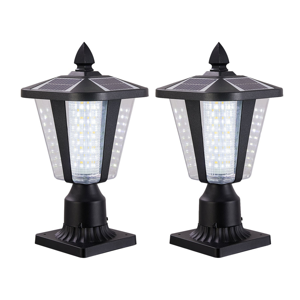 SolarGlow Outdoor Column Lights