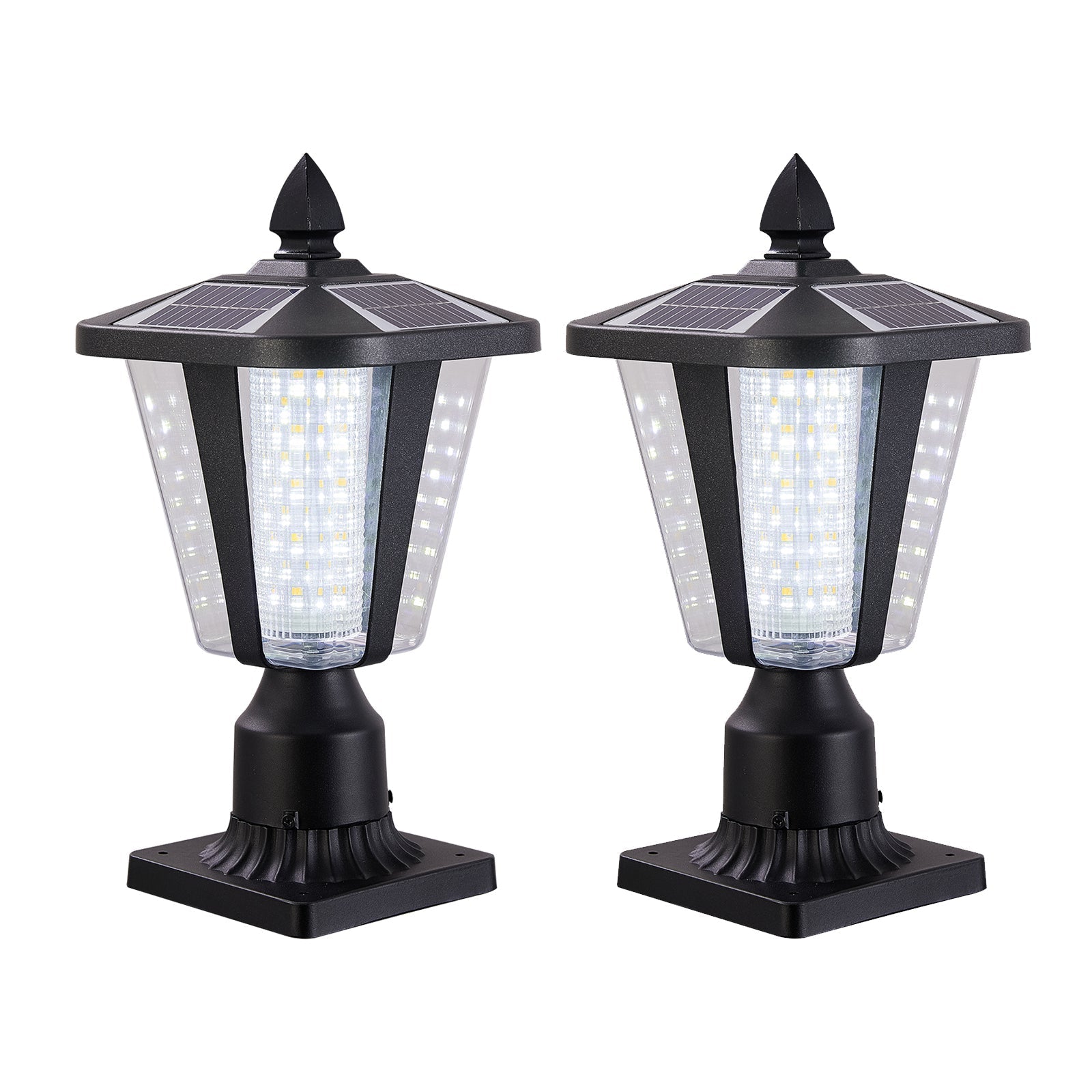 SolarGlow Outdoor Column Lights