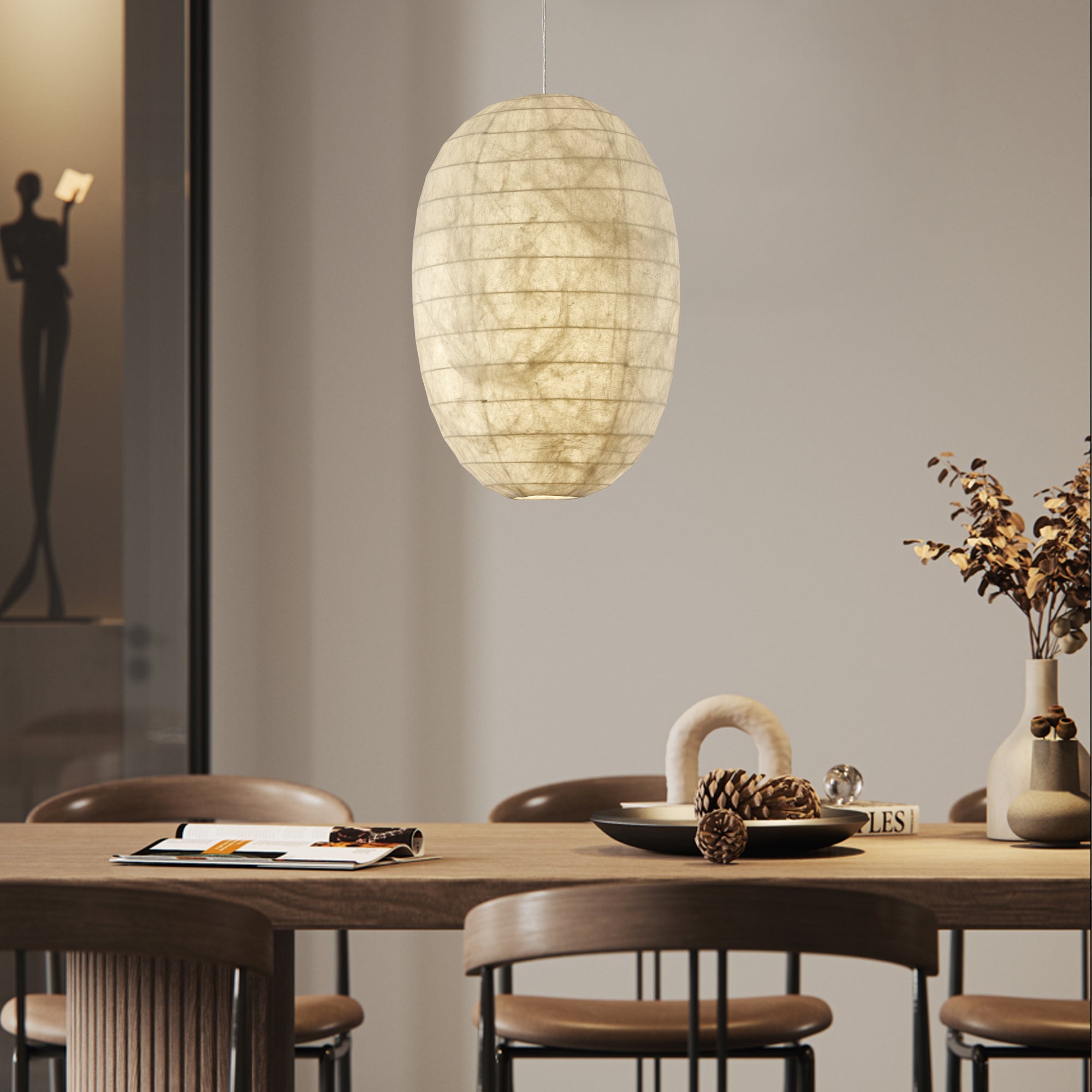 Sophia Silk Pendant Lamp - ZozHome