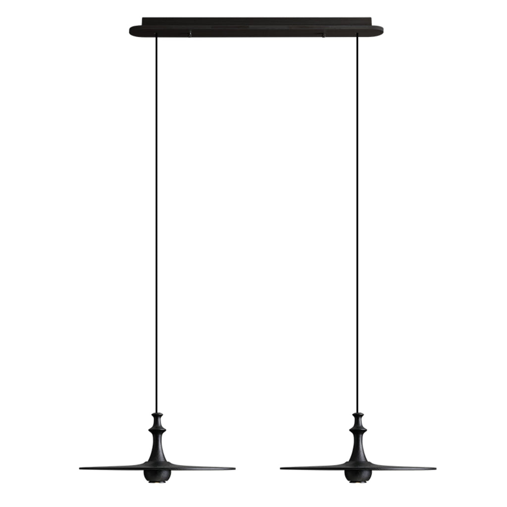 Spindle Disc Pendant Lamp