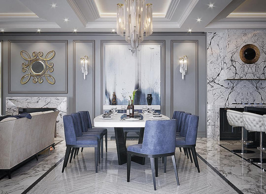 Stream Chain Chandelier