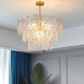 Sunflower Glass Chandelier