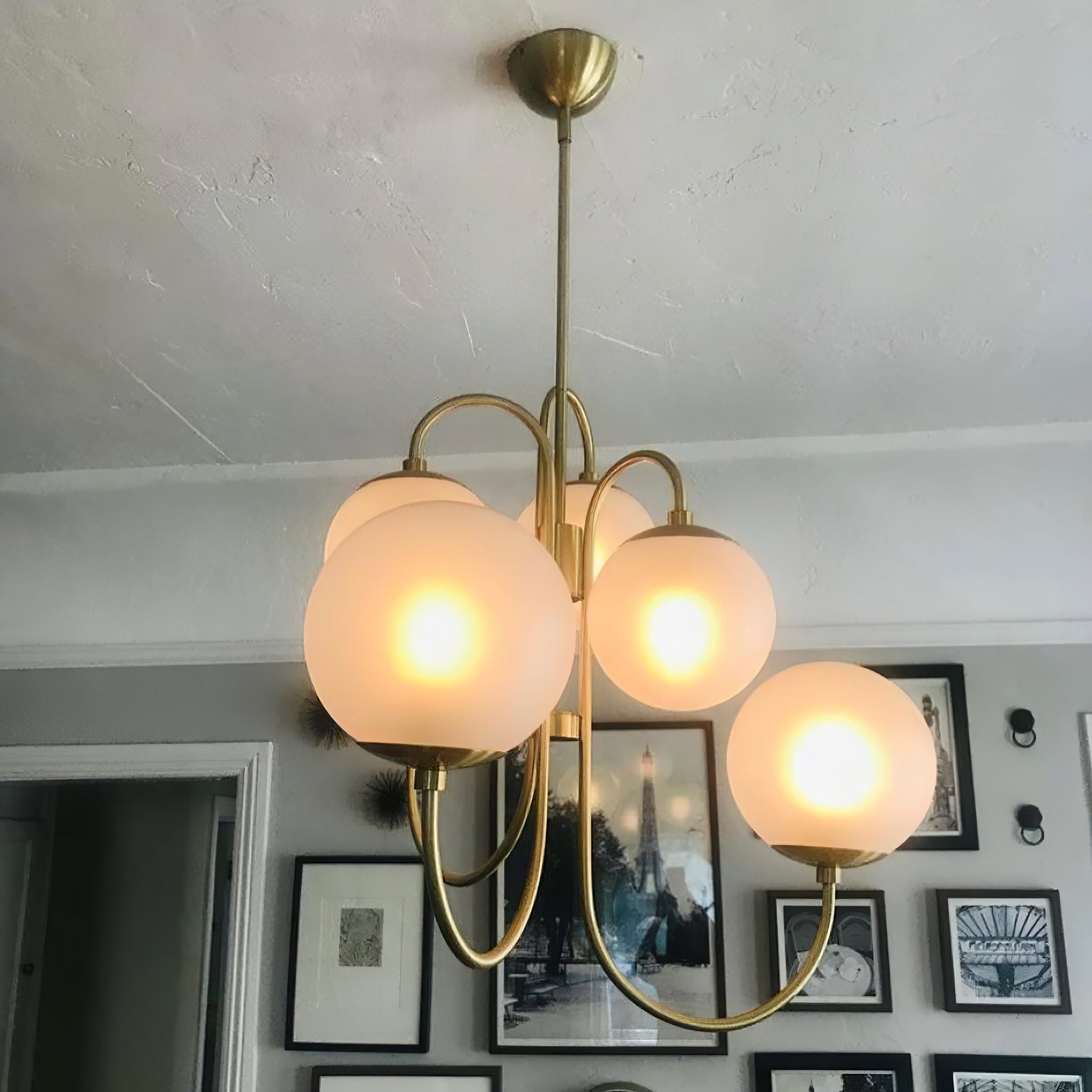 SwanNeck Chandelier