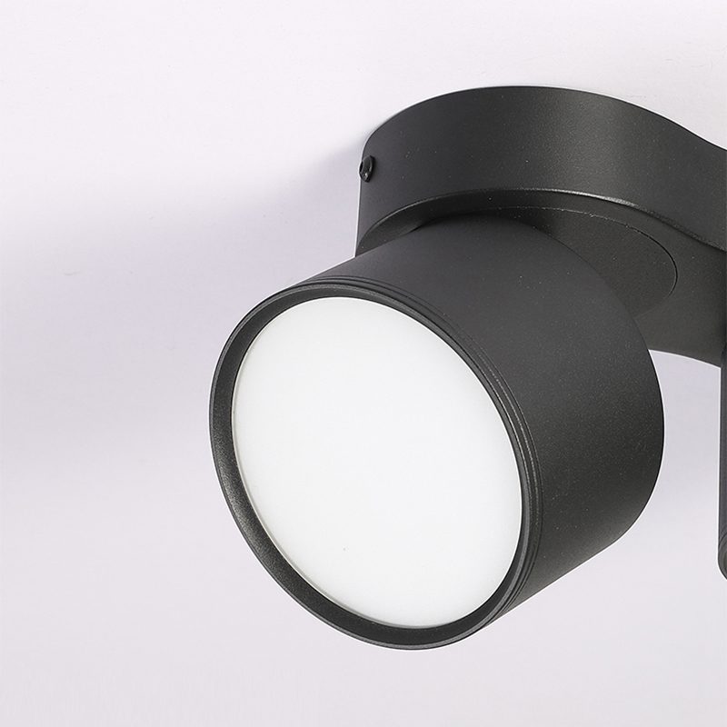 Three heads Rotating Folding Ceiling Lamp