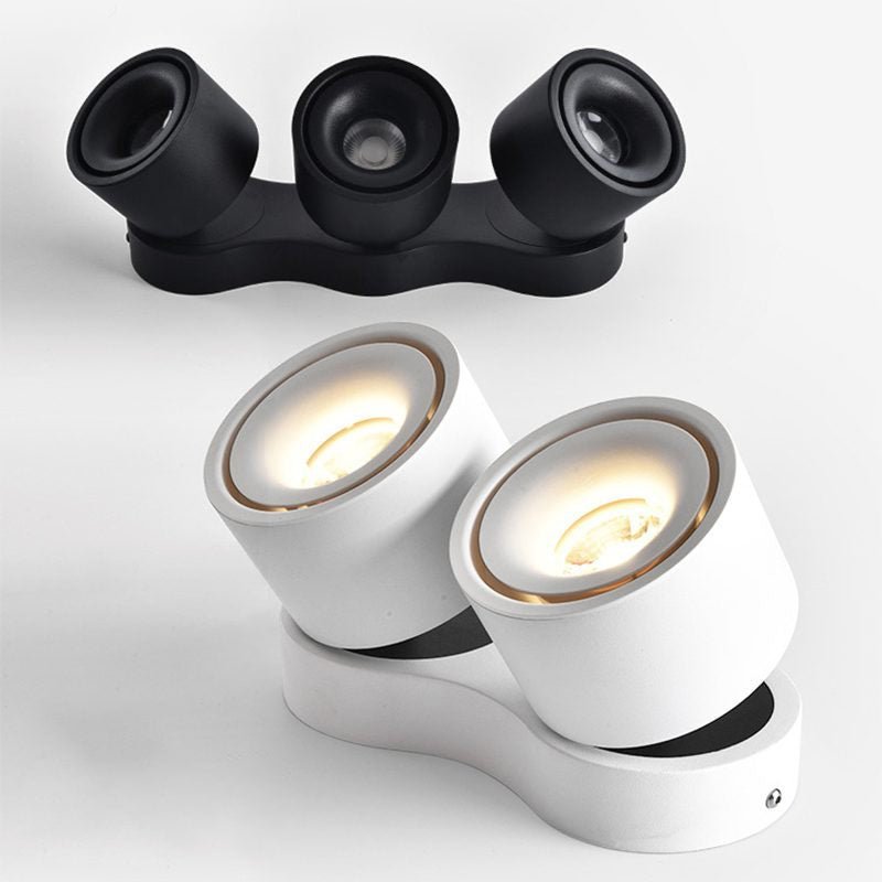 Three heads Rotating Folding Ceiling Lamp