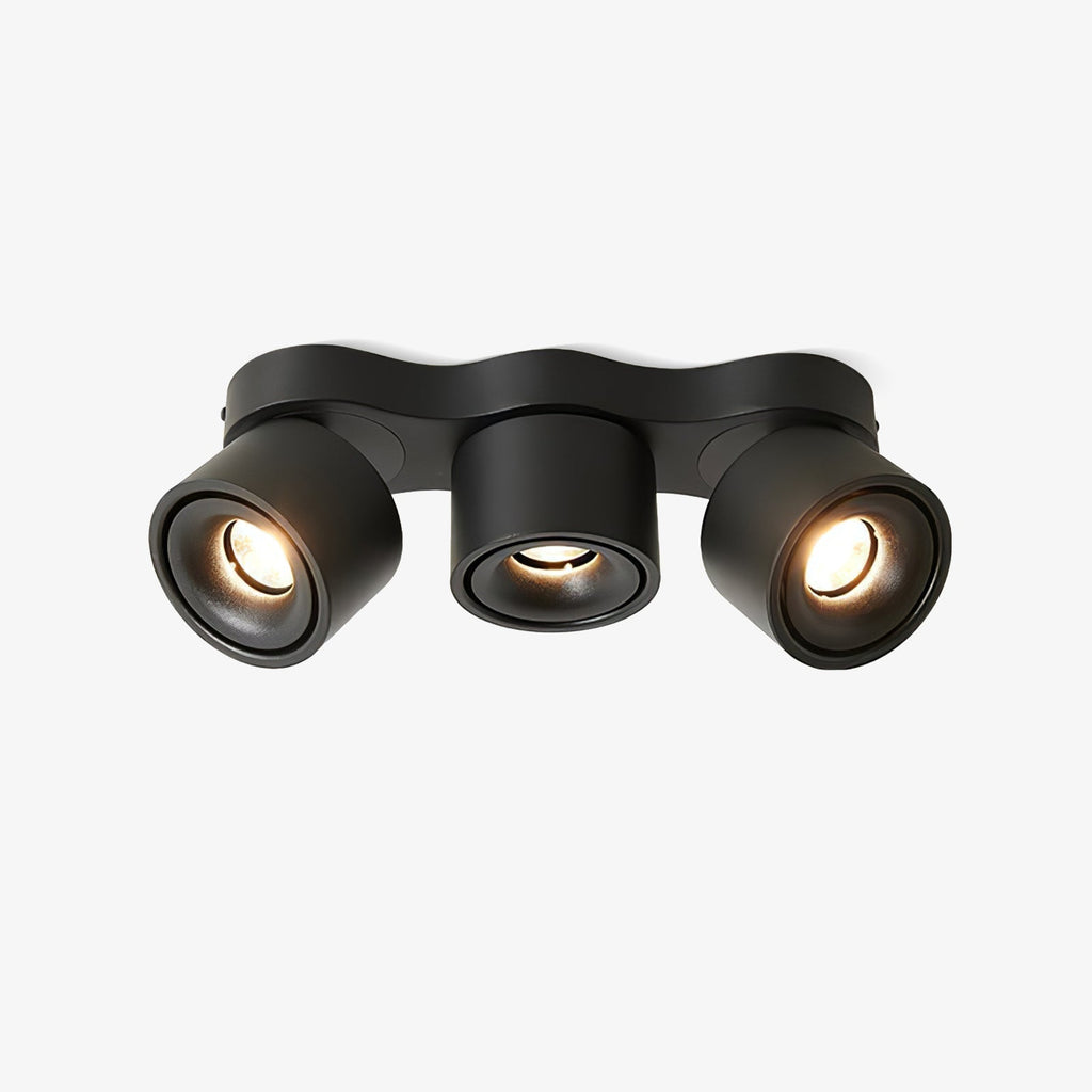 Three heads Rotating Folding Ceiling Lamp