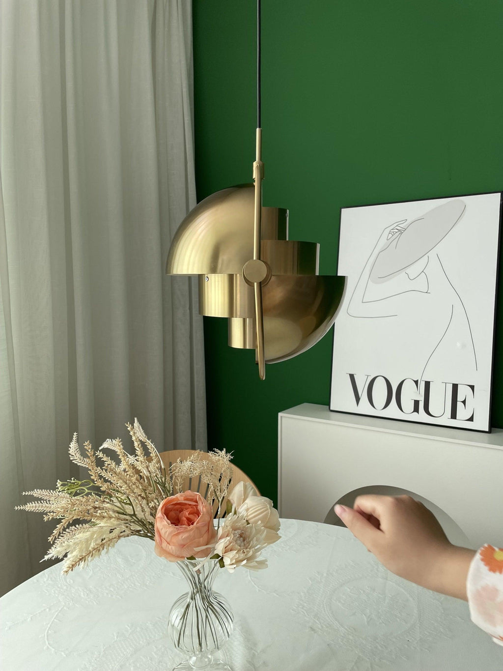 Trapezoidal Pendant Light