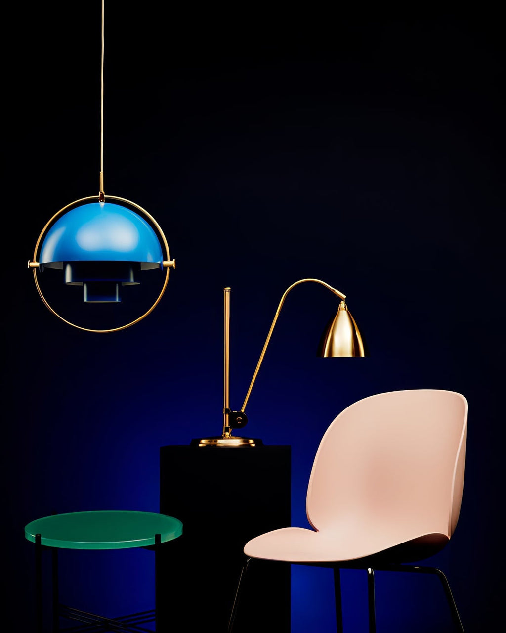 Trapezoidal Pendant Light