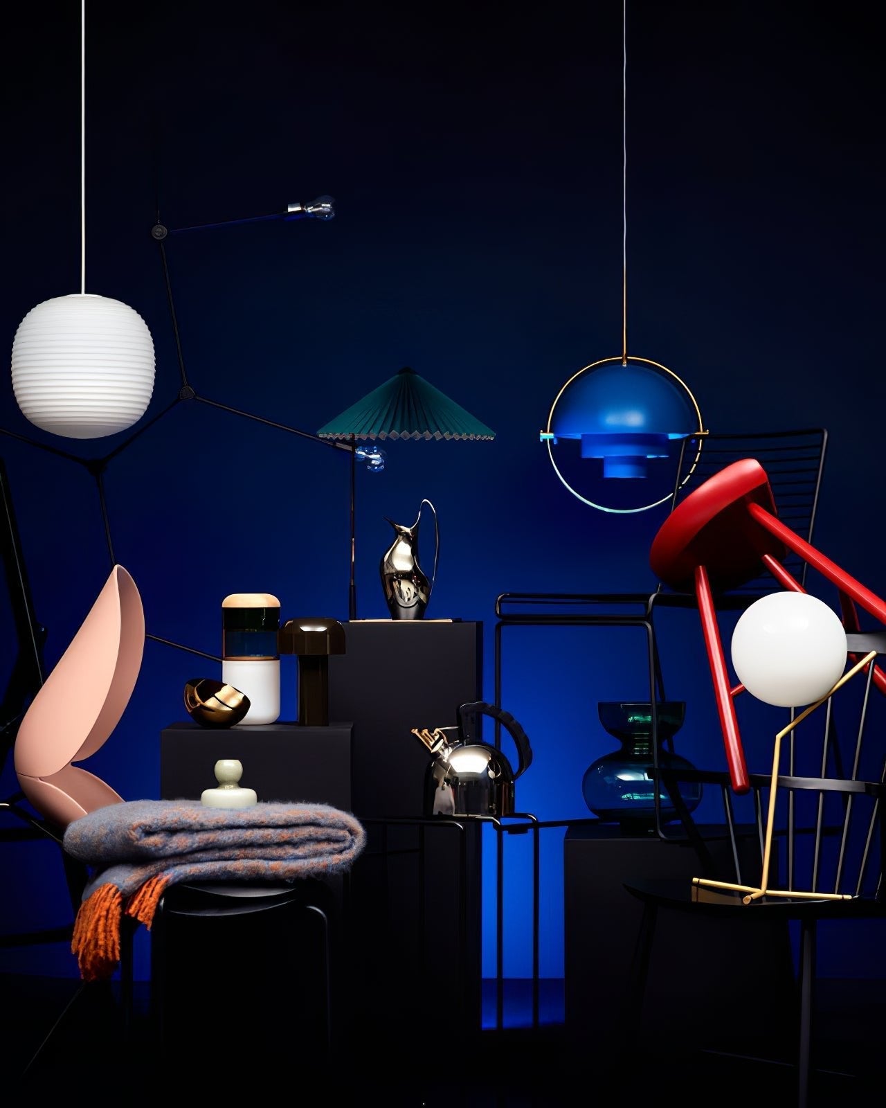 Trapezoidal Pendant Light