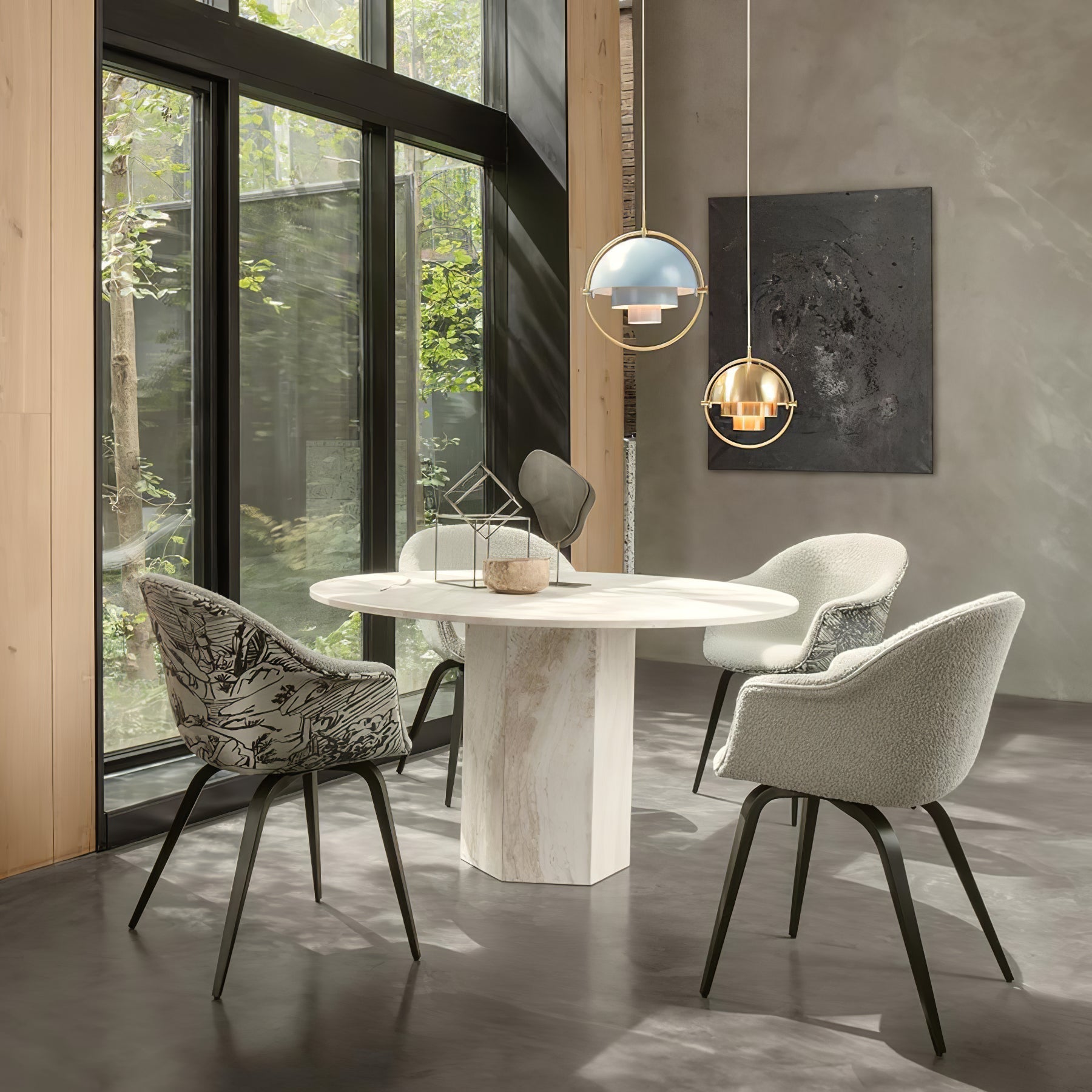 Trapezoidal Pendant Light