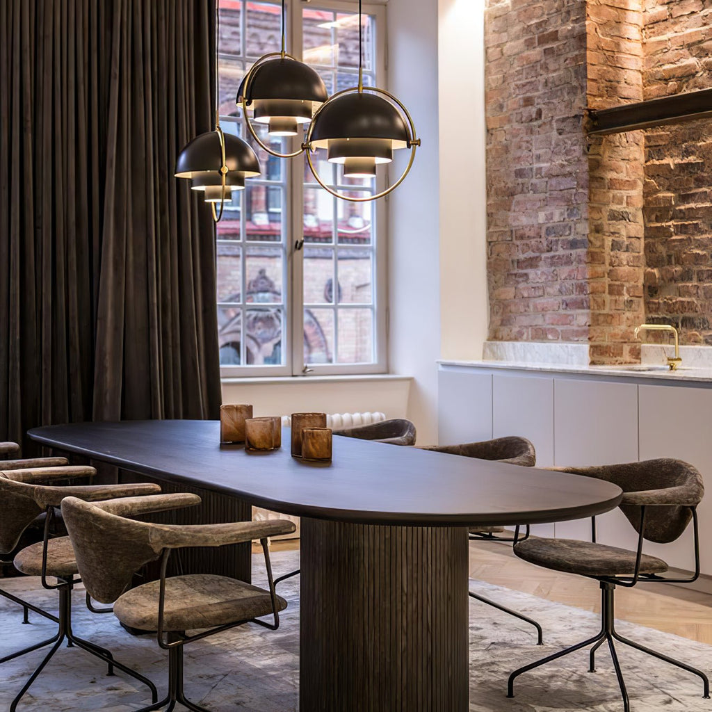 Trapezoidal Pendant Light