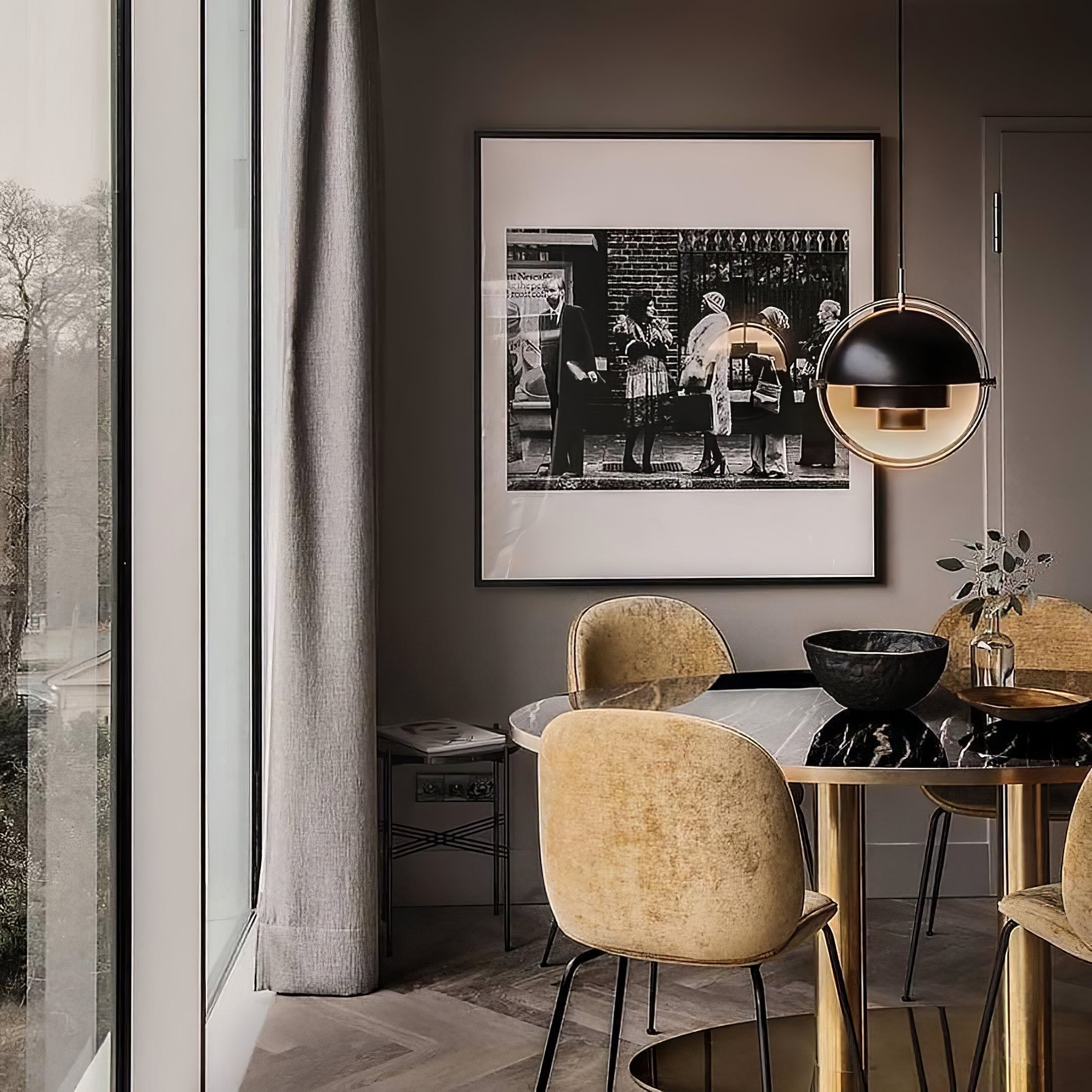 Trapezoidal Pendant Light