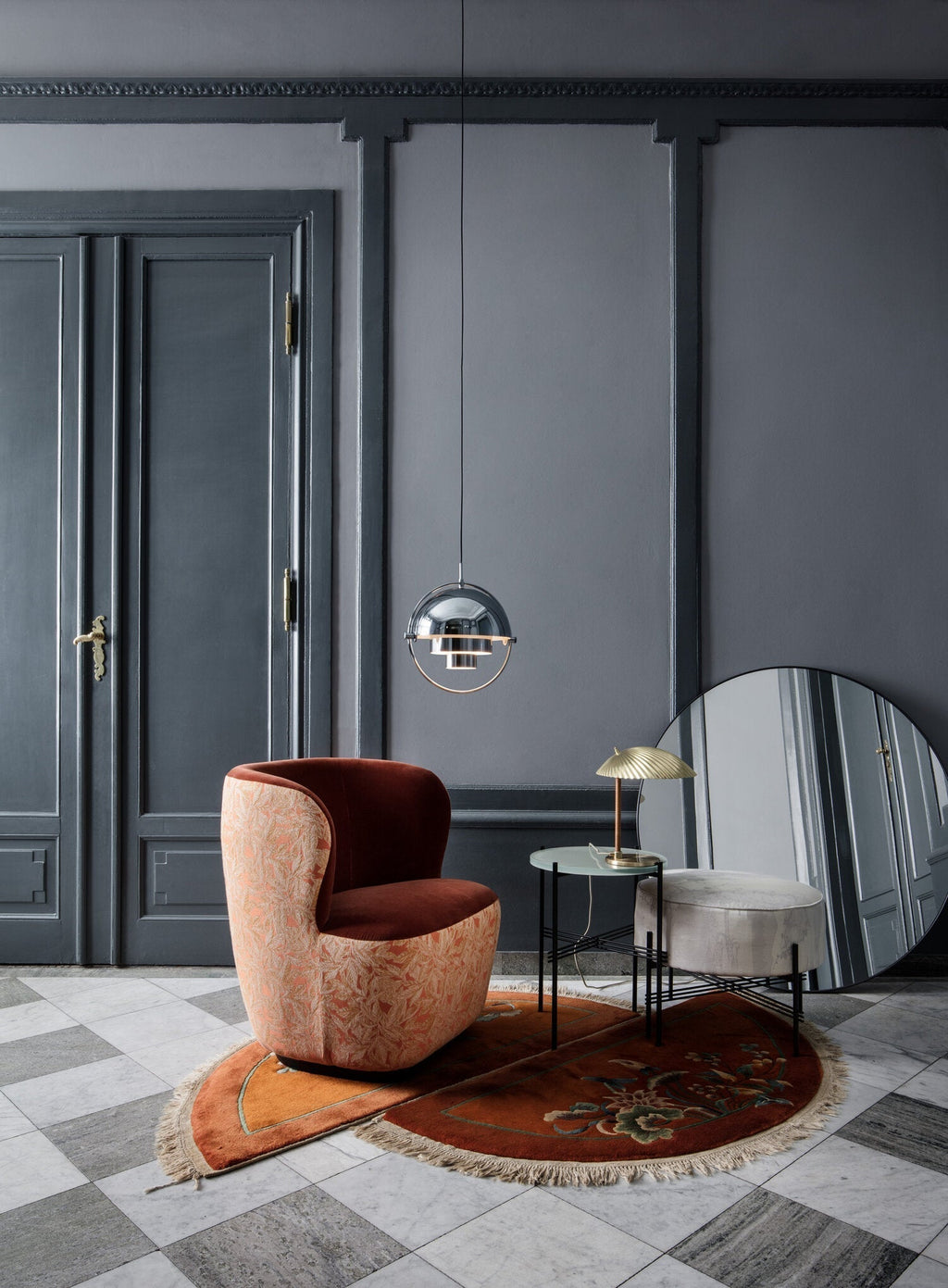 Trapezoidal Pendant Light