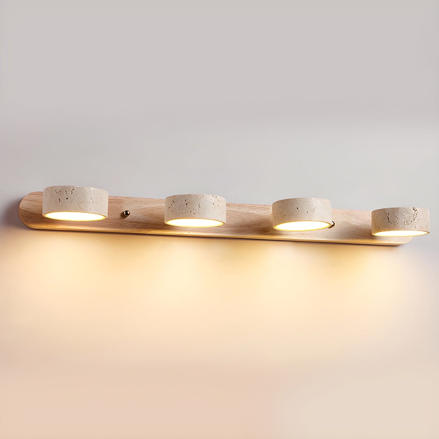 Travertine Duo Wall Light - ZozHome