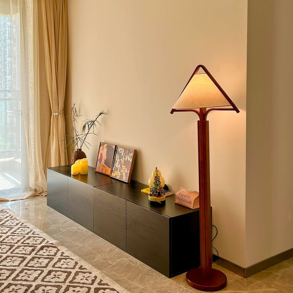 Triangle Shade Floor Lamp