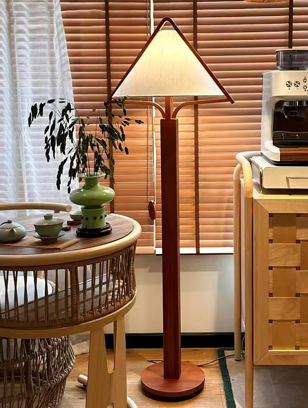 Triangle Shade Floor Lamp