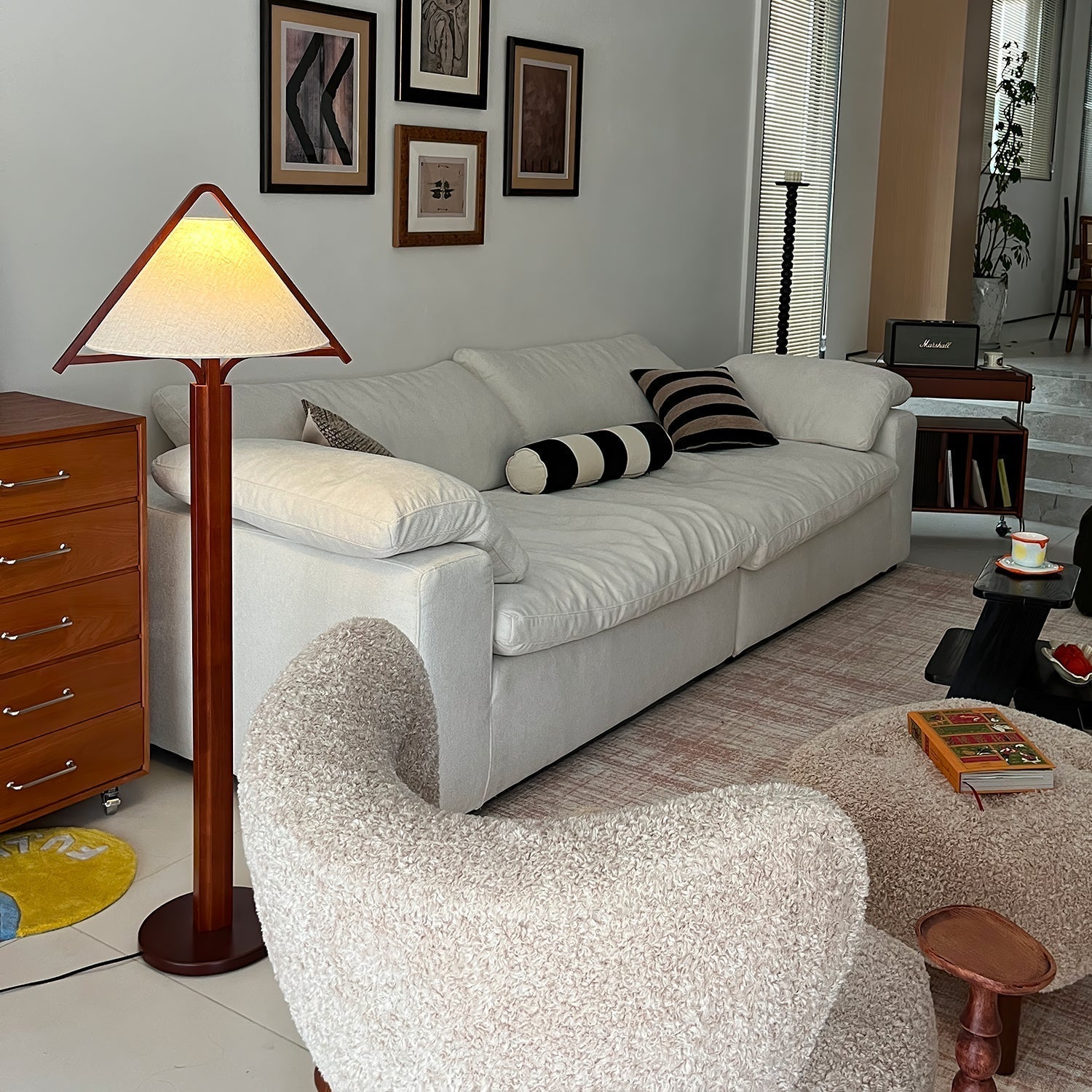 Triangle Shade Floor Lamp