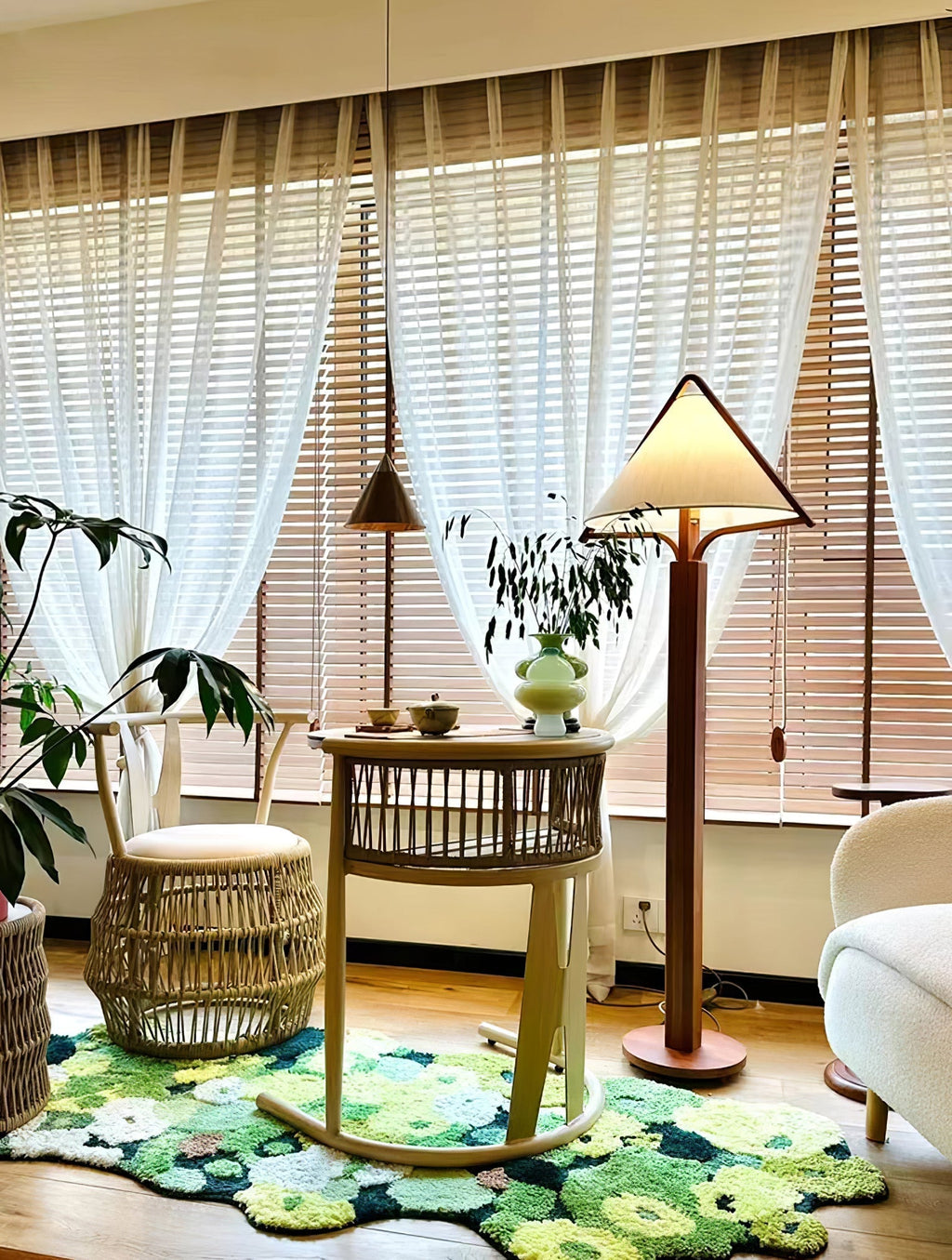 Triangle Shade Floor Lamp