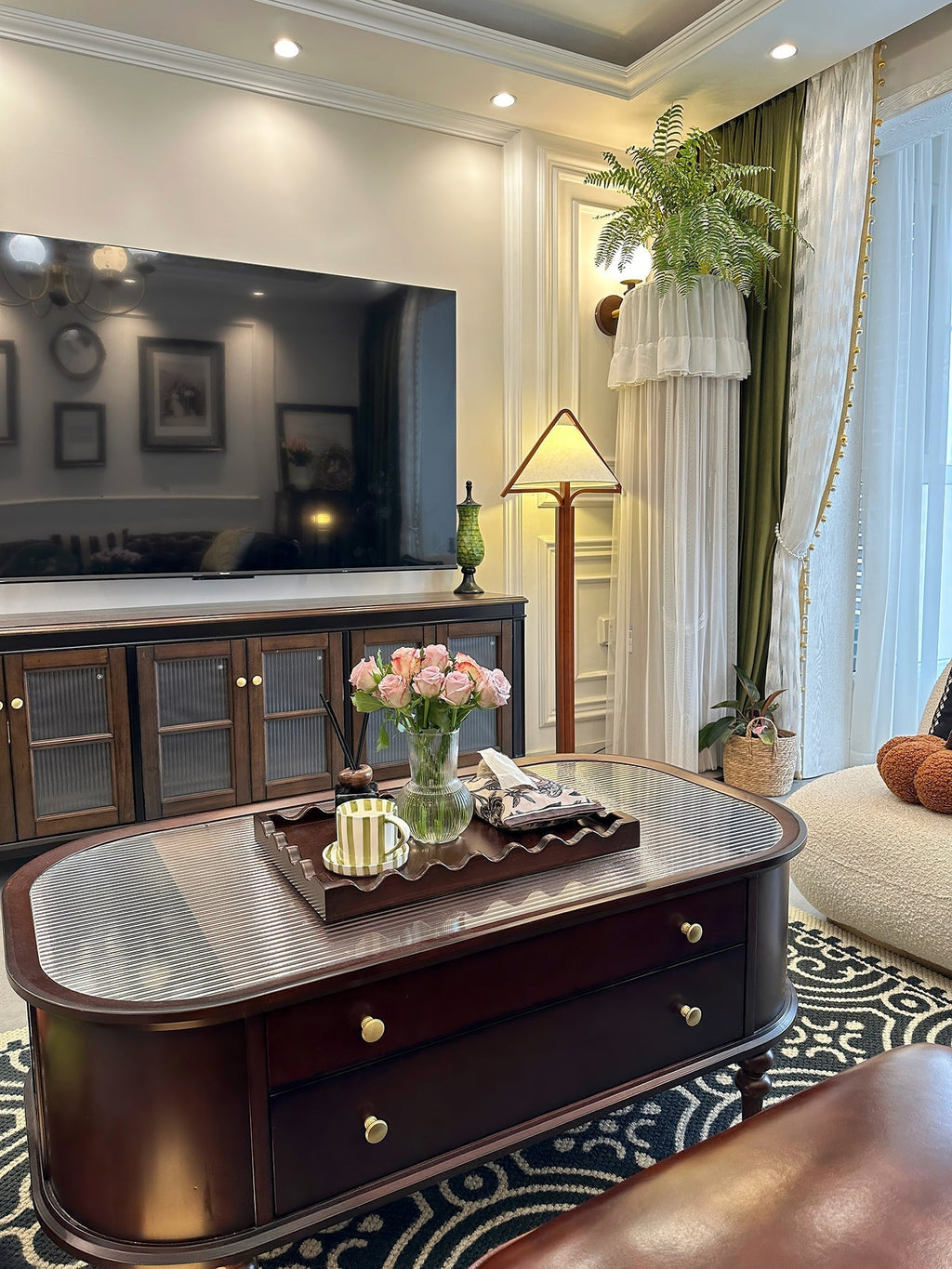 Triangle Shade Floor Lamp