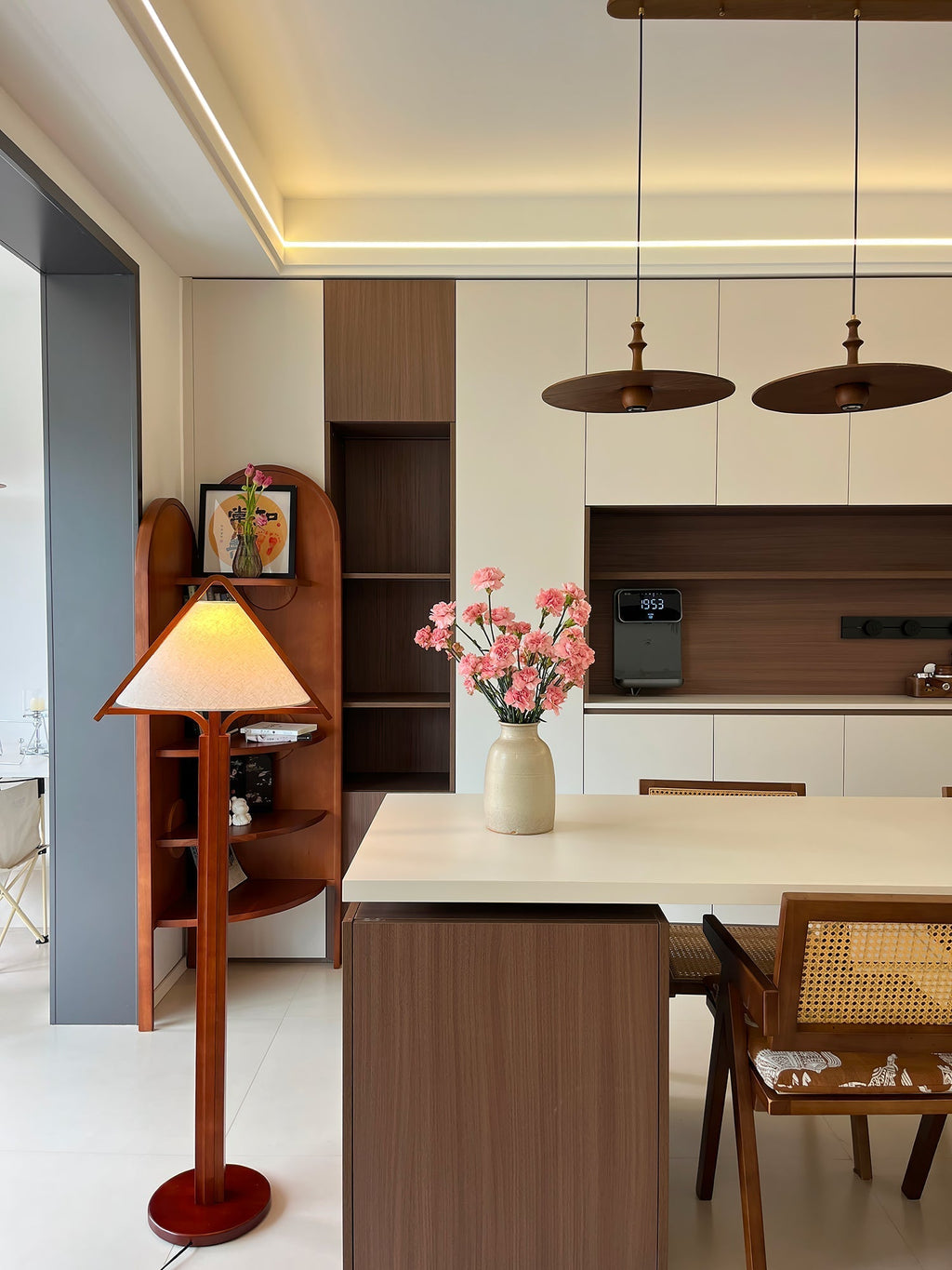 Triangle Shade Floor Lamp