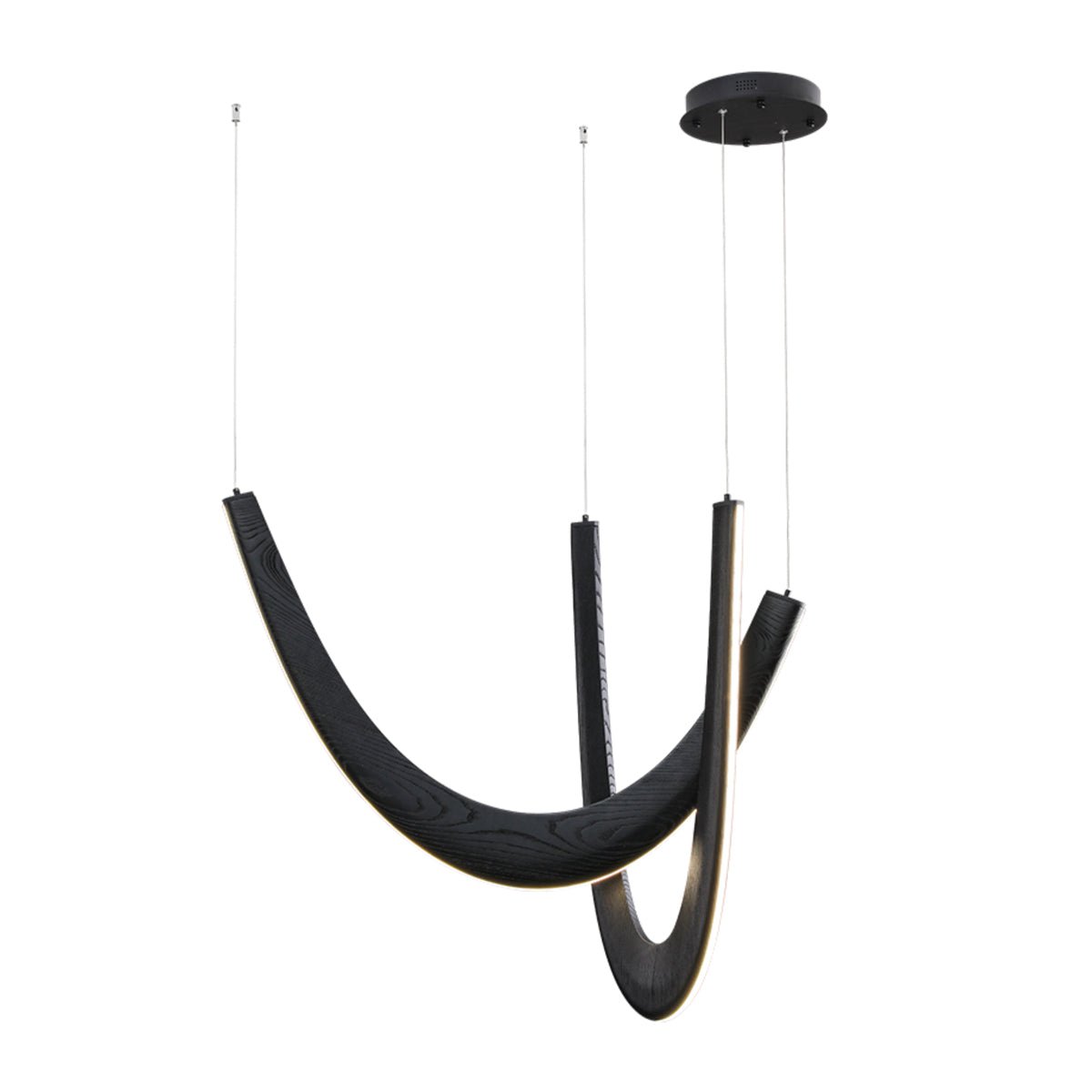 U Wooden Pendant Lamp - ZozHome