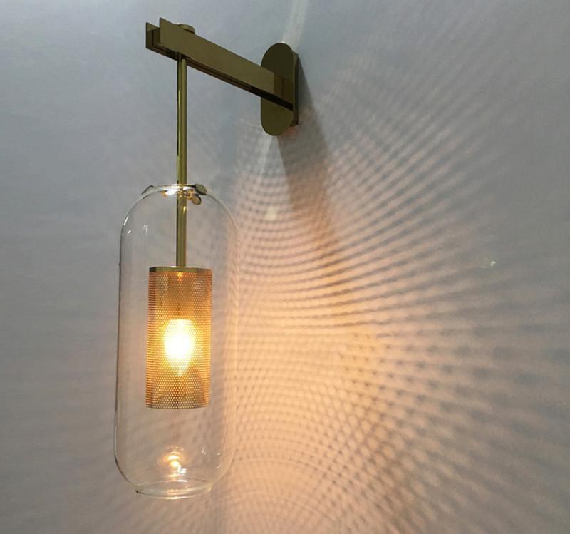 Vadim Glass Wall Lamp