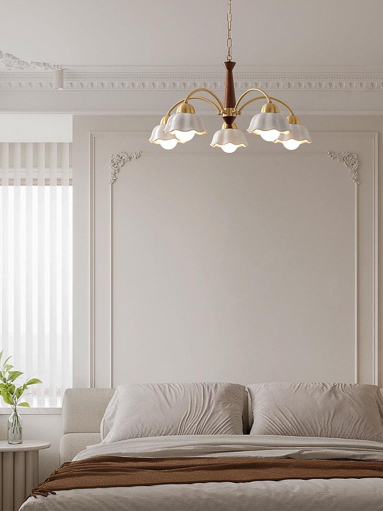 Vera Modern Brass Chandelier