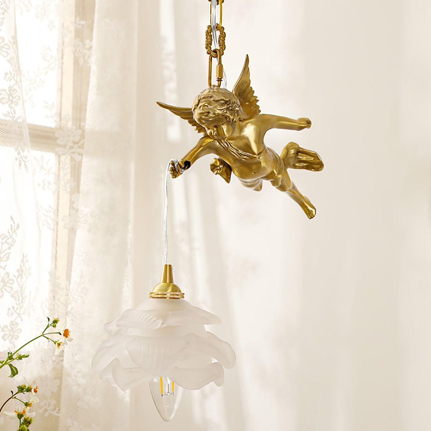 Vintage Angel Pendant Light - ZozHome